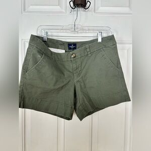 American Eagle Outfitters Green Cargo Shorts